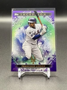 #19 francisco lindor purple #118/150 - 2024 Topps Inception - Picture 1 of 2