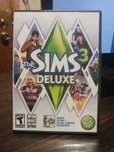 The Sims 3 Deluxe PC Windows & Mac Compatible Game Complete 2010 Ambitions - Picture 1 of 4