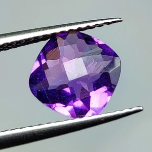 Corte cojín brillo superior amatista púrpura natural de 1,55 quilates - 8330 - Imagen 1 de 2
