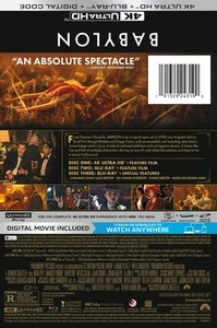 Paramount SDS1000825641 Babylon Limited Edition Steelbook 4K Ultra HD + Blu-Ray - Picture 1 of 1