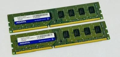 8GB Kit (2 x 4GB) ADATA EL64C1C1624Z1 PC3-12800U 1600MHz DDR3 Computer Memory - Image 1 of 3