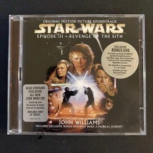 John Williams Star Wars Revenge Of the Sith CD + DVD Sony Classical 2005 Ex. - Picture 1 of 9