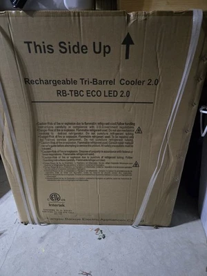 Flat Top Diplay Fridge RB-TBC ECO LED 2.0  NEW IN BOX - Image 1 of 4