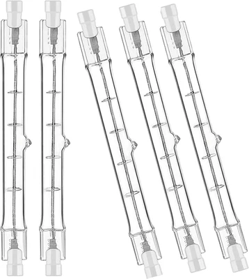 Ijizuo 5 Packs R7S Halogen Bulb 118Mm 160W 230V 2600Lm 2800K, 360º Beam Angle... - Image 1 of 4