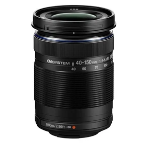 Lente OM SYSTEM M.Zuiko Digital ED 40-150 mm f/4-5,6 R para Micro Cuatro Tercios, Negro - Imagen 1 de 3