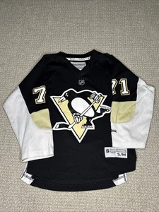 Reebok Pittsburgh Penguins Evgeni Malkin NHL Trikot Jugend Small/Medium Hockey - Bild 1 von 6