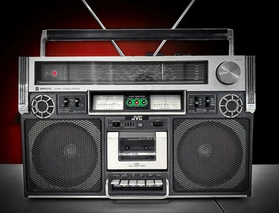 JVC RC-838JW 🌈RaRe🌈 Vintage Sammler Stereo Cassette Ghettoblaster - Bild 1 von 4