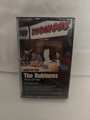 The Rubinoos Party of Two Cassette Tape Brand New SEALED Todd Rundgren Producer - Image 1 of 3