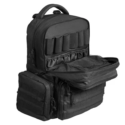 Mochila VEVOR Tactical Range para 6 Pistolas Pistola Mochila Negra Foto 1 de 4