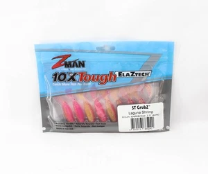 Zman Soft Lure ST GrubZ 2.5 Inch 8/Pack Laguna Shrimp (5240) - Picture 1 of 6
