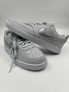 Para mujer Nike Court Vision Lo NN platino puro/plata metálica talla 11 DH3158 002 - Imagen 1 de 5