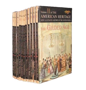 Lot Of 11 Dell American Heritage Illustrated History of the United States - 1-11 - Picture 1 of 8