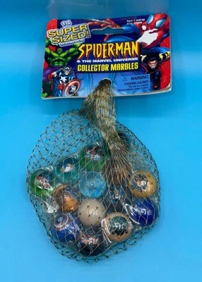 Juguetes Coleccionistas Canicas Spiderman y el Universo Marvel Biz 2003 Nuevo Precintado Foto 1 de 4