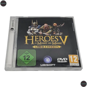 Heroes of Might and Magic V Gold IBM PC DVD-Rom Spiel Jewel Case Ubisoft 2007 - Picture 1 of 6