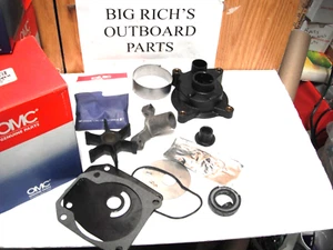 New OEM Johnson Evinrude Outboard Water Pump Kit 389133 50-55hp BRP/OMC - Picture 1 of 3