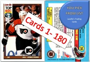 1991-92 O-Pee-Chee 91 OPC NHL Hockey Cards (1 - 180) - U-Pick From List - Picture 1 of 335