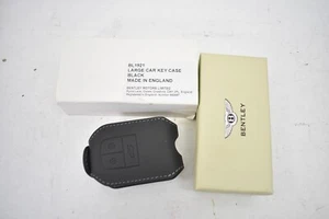 Bentley Large Car Key Case Black Leather Genuine OEM BL1921 For Automotive OEM - Picture 1 of 6