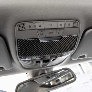 Carbon Fiber Roof Lamp Sunglasses Box Cover Trim Fit For Benz C GLC 2015-2018 - Bild 1 von 6