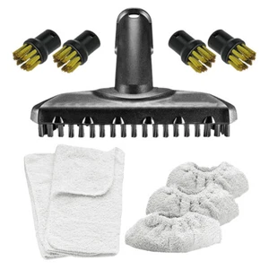 Kit de 5 boquillas de cepillo para limpiador de vapor serie KARCHER SC2 *No es fácil de arreglar* cable - Imagen 1 de 10