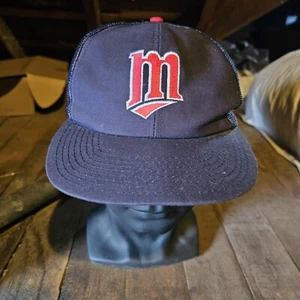 Vintage 90s Minnesota Twins MLB baseball snapback hat. - Picture 1 of 4