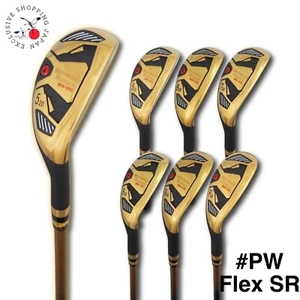 MUTSUMI HONMA Club MH030 Utility Hybrid Iron #PW Flex-SR Graphite Shaft Right - Picture 1 of 9