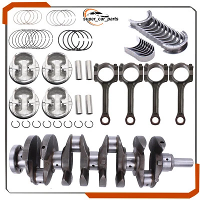 New Engine Rebuild Overhaul Kit w/Crankshaft Rods for Chevy GMC Buick 2.4L DOHC Foto 1 de 4