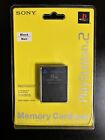 Sony Playstation 2 Memory Card (8 MB) Black OEM Factory Sealed SCPH-10020