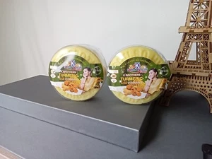 AUTHENTICK.BROTHERS TURMERIC WITH VITAMIN E. 2 PCS SOAP. - Picture 1 of 9