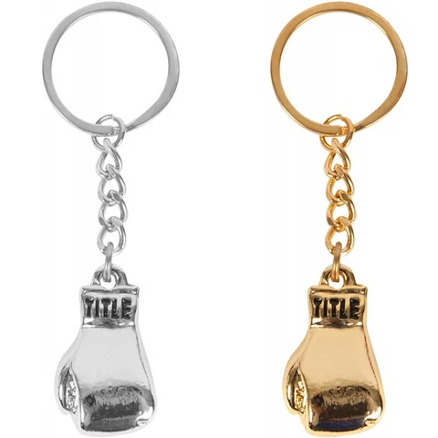 Title Boxing Heavy-Duty Metal Fashion Boxing Glove Keychain Cover