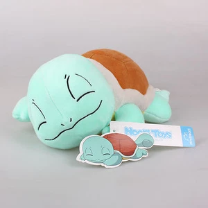 Offizielle 28 cm lizenzierte Pokemon Schlaf Squirtle Plüschtier weiche Stoffpuppe - Bild 1 von 5