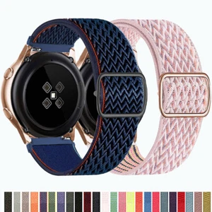 Colorful Nylon Watch Band Strap for Samsung Galaxy Watch 6 40mm 44mm 43mm 47mm - Picture 1 of 17