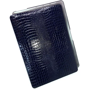 MacBook Pro 13" Hartschalen Case Italian Leather Navy Crocodile Leather 2025 - Bild 1 von 9