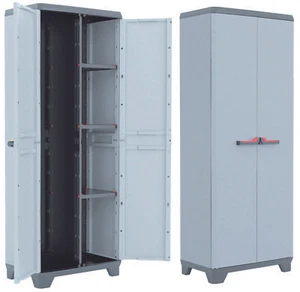 Armadio In Resina Porta scope Kis Stilo Basic Keter Per Esterno 68x39xh173 Cm - Imagen 1 de 1