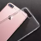 Stoßfestes Silikon ultradünn schmal klar TPU Abdeckung Etui Etui für Apple iPhone