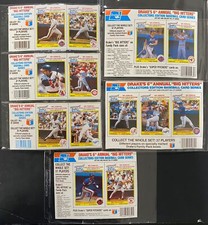 1986 Drake's Baseball Big Hitters Set (14 Panels) *Set137
