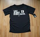 Nike Boys Eat Sleep Dominant Dri Detroit fit T-shirt Size Large 