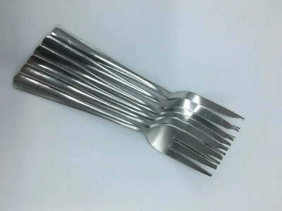 12 Kuchengabeln Edelstahl Kuchengabel rostfrei Kuchen Gabeln neu - Bild 1 von 3