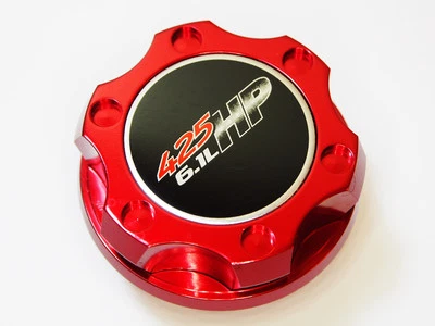 FITS FOR DODGE CHARGER CHALLENGER SRT8 V8 6.1L 425HP HEMI ENGINE OIL CAP RED - Image 1 of 3