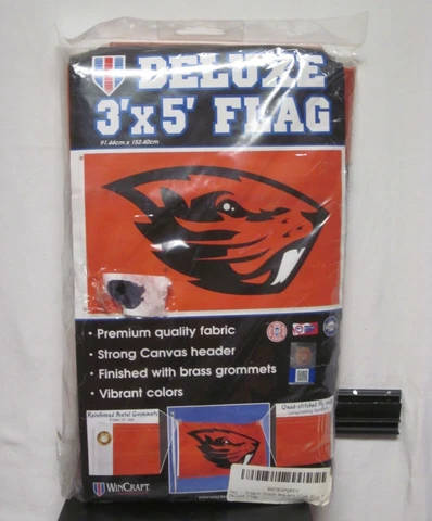 NCAA Oregon State University OSU Beavers PREMIUM 3’ X 5’ FLAG w/2 GROMMETS Cover