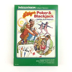 Intellivision Las Vegas Poker & Blackjack - Mattel Electronics - Foto 1 di 4