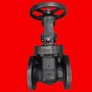 Crane 125S 200 WOG 3" Cast Iron Gate Valve with Bronze Trim, 465-1/2-3 - Picture 1 of 7