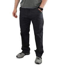 COLEMAN men's fleece-lined, 5-pocket canvas Black Work pants Size 40X32