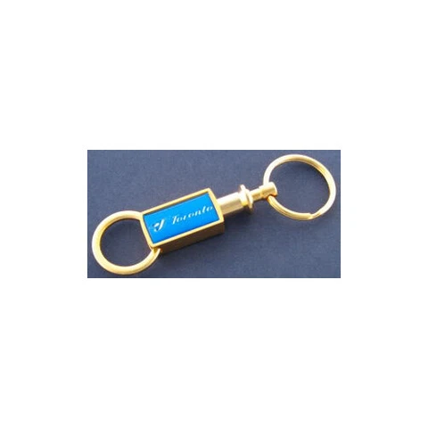 Toronto Blue Jays Gold Tone Valet Keychain MLB New Cover
