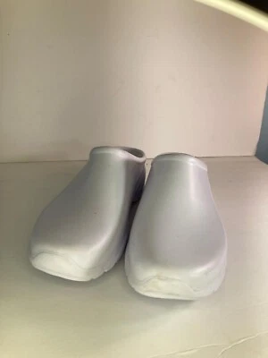 Zapatos Studio Rockers by Cherokee Blancos Talla 11 Zueco Ligero / ¡Usados Una Vez! Foto 1 de 4