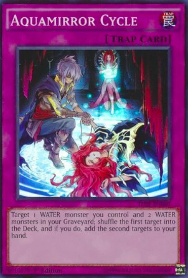 1X NM Aquamirror Cycle - THSF-EN060 - Super Rare 1st Edition The Secret Forces  - Image 1 of 1