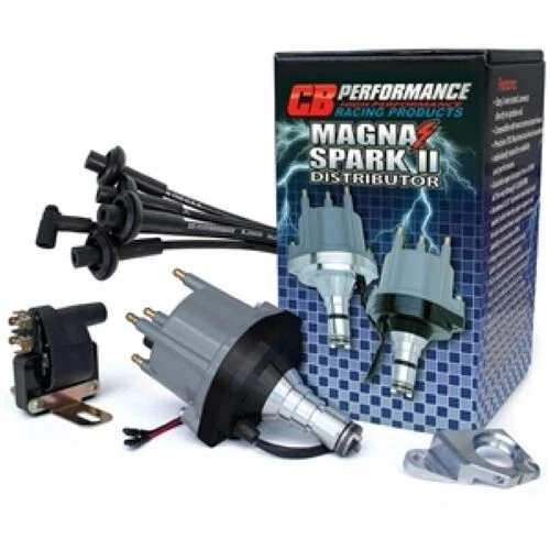 cb magnaspark vw bug aircooled black distributor plain clamp ready to run kit - Image 1 of 1