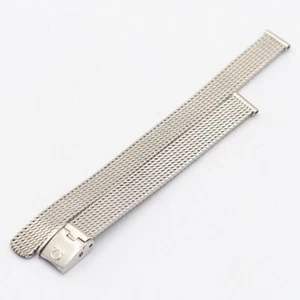 Genuine Omega 6009 Belt Bracelet Silver 9mm For Ladies Watch band - Picture 1 of 3