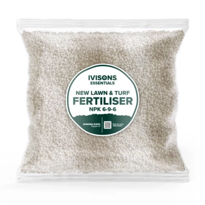 Ivisons 6-9-6 Pre Seed Granular Fertiliser For New Lawns & Overseeding Grass