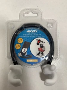 DISNEY SPINPOP MINNIE MOUSE CELL PHONE STAND AND DECAL FREE SHIPPING  - Picture 1 of 7