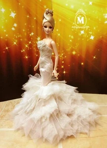 Evening Dress Gowns For Barbie,Silkstone,Fashion Royalty. - Picture 1 of 5